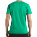 Мъжка зелена тениска с релефен надпис Franklin 99 il170216-1 3