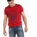Мъжка червена тениска Superior it040621-13 2