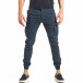 Мъжки син карго панталон на малки черни детайли it290118-31 2