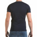 Мъжка синя тениска с 2 кръстосани ципа il170216-58 3