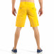 Мъжки жълти къси панталони с италиански джобове it260318-139 3