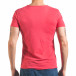 Мъжка розова тениска изчистен модел it260416-48 3