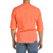 Мъжка ленена риза Vintage оранжев неон it240621-34 3