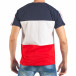 Мъжка трицветна тениска с ивици на рамената it260318-181 3