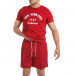 Мъжка червена тениска New York City it040621-8 4