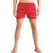 Червени мъжки бански тип шорти с 3 джоба ca050416-11 2
