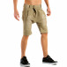 Мъжки бежови къси панталони тип потури ca300315-30 4