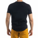 Basic O-Neck черна тениска tr080520-38 3