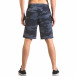 Мъжки къси панталони тип шорти син камуфлаж ca050416-45 3