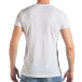 Мъжка бяла тениска с  камуфлажен череп  tsf290318-19 3