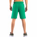 Зелени мъжки шорти за спорт изчистен модел it160616-5 3