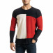 Oversize пуловер с цветни блокове it301020-27 2