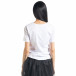 Дамска бяла тениска My Universe il080620-8 3