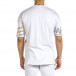 Oversize мъжка бяла тениска с череп it240621-12 3