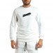 Мъжка ватирана бяла блуза tr070921-40 2