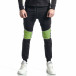 Мъжки черно-зелен анцуг Biker style it010221-58 5