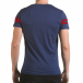 Мъжка синя тениска с голям номер 9 il170216-20 3