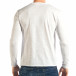 Мъжка бяла блуза изчистен модел it301017-96 3