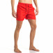 Мъжки червен бански с джобове it140317-182 4
