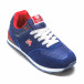 Мъжки сини маратонки с червени детайли it110316-102 3