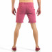 Мъжки розово-червени къси панталони  it260318-140 3