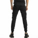 Черен мъжки панталон Cargo Jogger tr161220-22 3