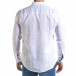 Ленена мъжка риза в бяло tr110320-94 4