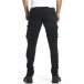 Мъжки черен панталон с прави крачоли & Big Size 8020 tr270421-15 3