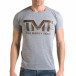 Мъжка сива тениска TMT il120216-62 2