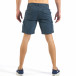 Мъжки къси карго панталони в синьо с дребен принт it260318-131 3