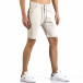 Мъжки бежови къси панталони с връзки it110316-40 4