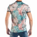 Флорална мъжка тениска с яка tsf250518-45 3