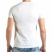 Мъжка бяла тениска с рокерска щампа il140416-51 3