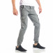 Сив мъжки карго панталон с дрeбен десен it040518-21 4