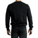 Фин памучен мъжки черен пуловер tr231220-4 3