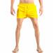 Мъжки жълт бански с трицветна лента it040518-93 2