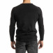 Мъжки черен пуловер реглан ръкав it301020-15 3