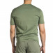 Мъжка зелена тениска с декорирано бие tr150521-8 3