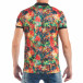 Мъжка колоритна тениска тип polo shirt tsf250518-44 4