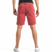 Мъжки червени къси панталони с малки черни точки it140317-155 3