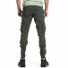 Мъжки зелен карго панталон Jogger & Big Size 8022 tr270421-11 3