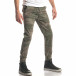Мъжки спортен панталон зелен камуфлаж it140317-20 4