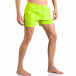 Мъжки неоново зелени бански с бандаж тип шорти ca050416-3 4