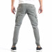 Сив мъжки карго панталон с дрeбен десен it040518-21 3