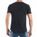 Мъжка черна тениска с поп-арт принт tsf250518-13 3