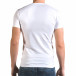 Мъжка бяла тениска с голям череп отпред il120216-50 3