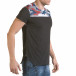 Мъжка сива тениска с камуфлаж на раменете il170216-53 4