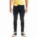 Slim fit Basic мъжки черни дънки it020920-17 2