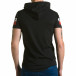 Мъжка черна тениска с качулка и номер 58 ca190116-41 3