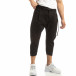 Cropped мъжки черен панталон брич стил it090519-4 2